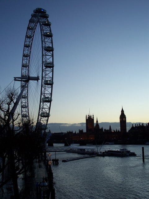 London Eye, Houses of Parliament